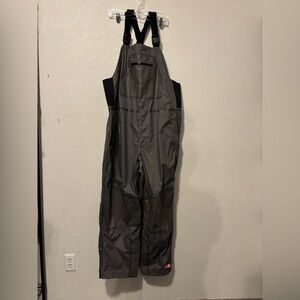 Columbia | PFG Gray Fishing Overalls | Size Large